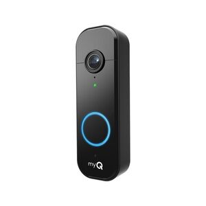 myQ Black Smart Video Doorbell